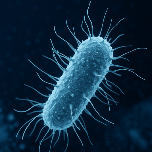 DentalHealthLabs Bakterie Escherichia coli auch E. coli auf Zahnbürsten