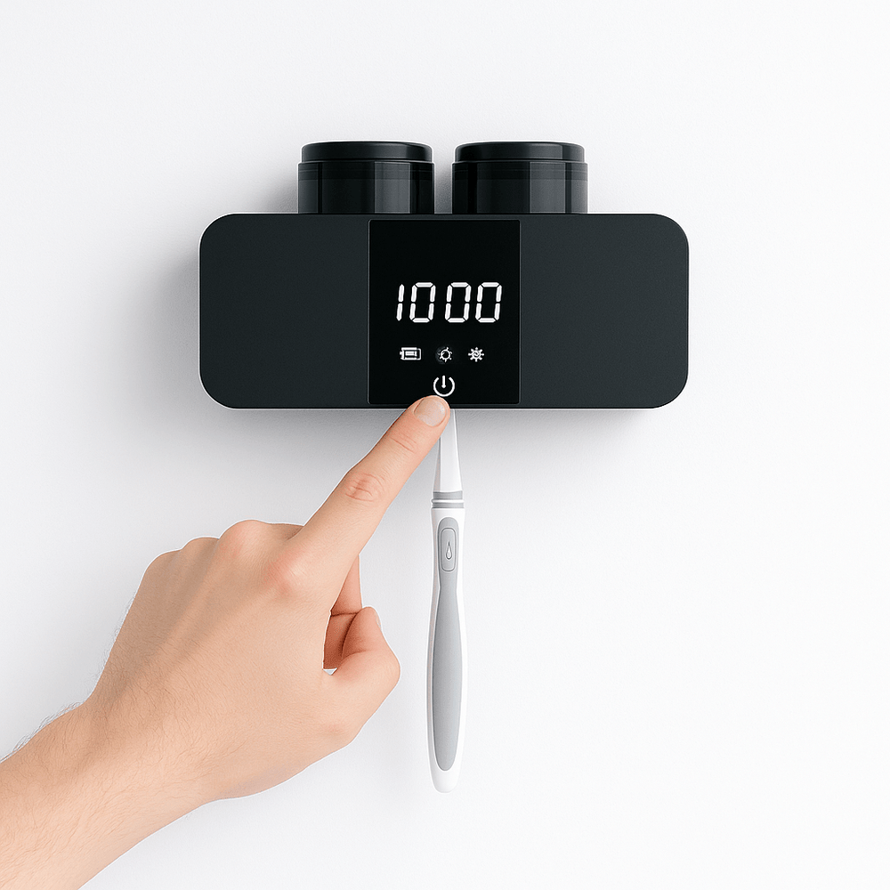 DentalHealthLabs Bedienung Schritt 2 Sterilisator einschalten