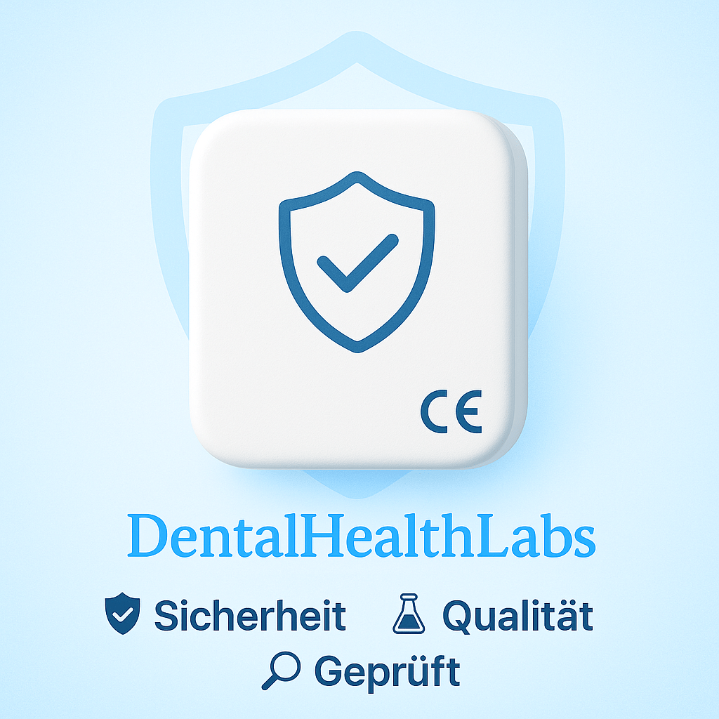 DentalHealthLabs Geprüft auf Sicherheit, Qualität und Haltbarkeit