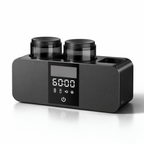 UV Sterilisator für Zahnbürsten von DentalHealthLabs in Schwarz mit 4 Slots